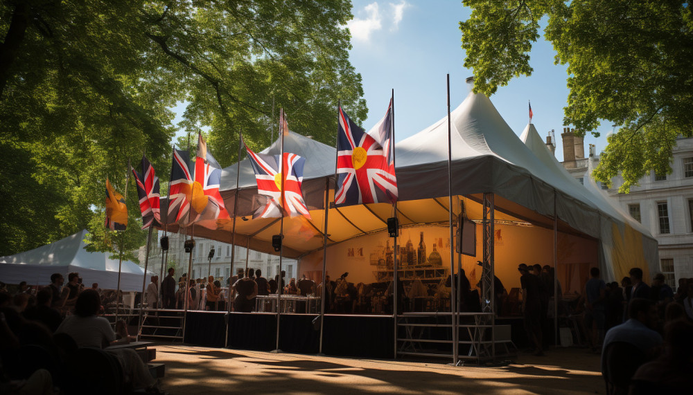 L'impact des tentes publicitaires sur l'image de marque à l'international