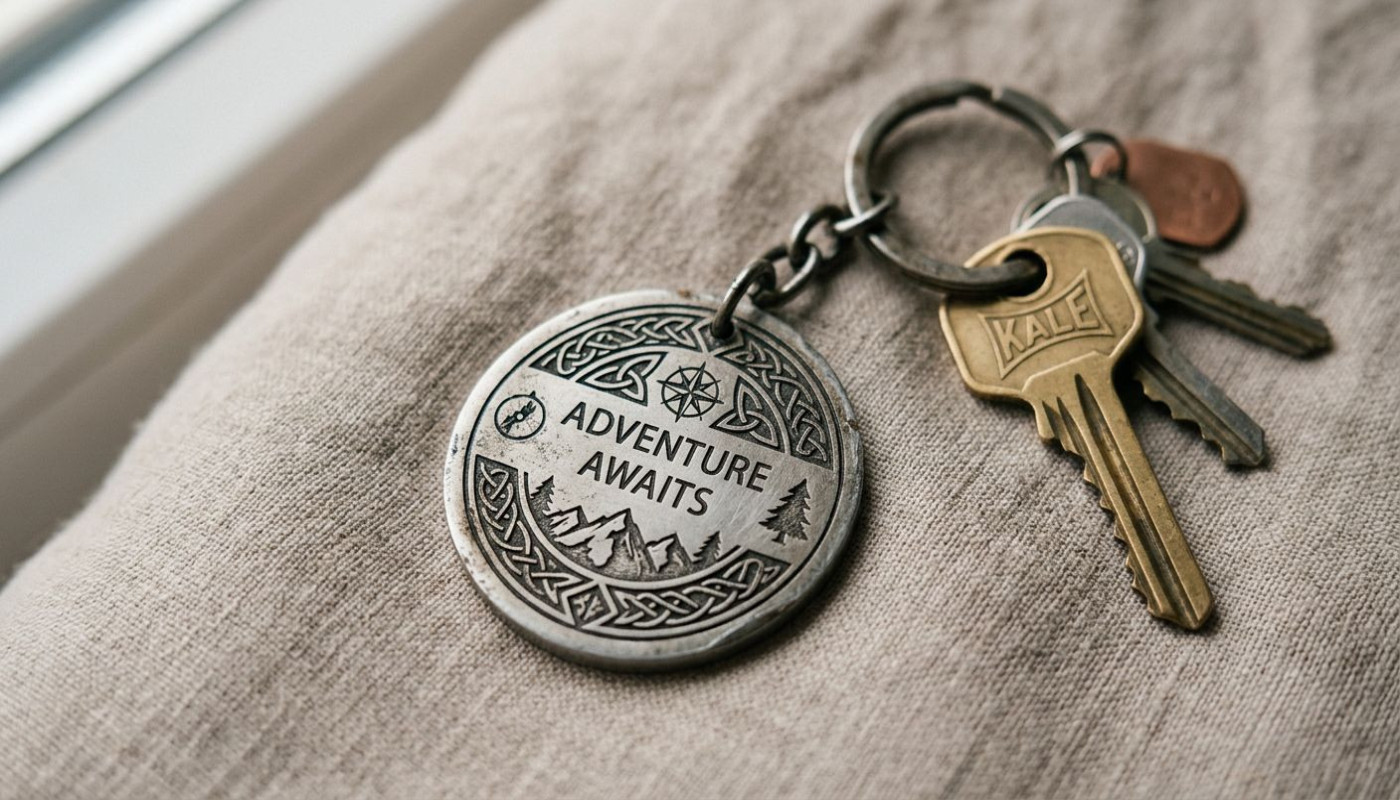 Techniques de gravure pour un rendu impressionnant sur votre porte-clés